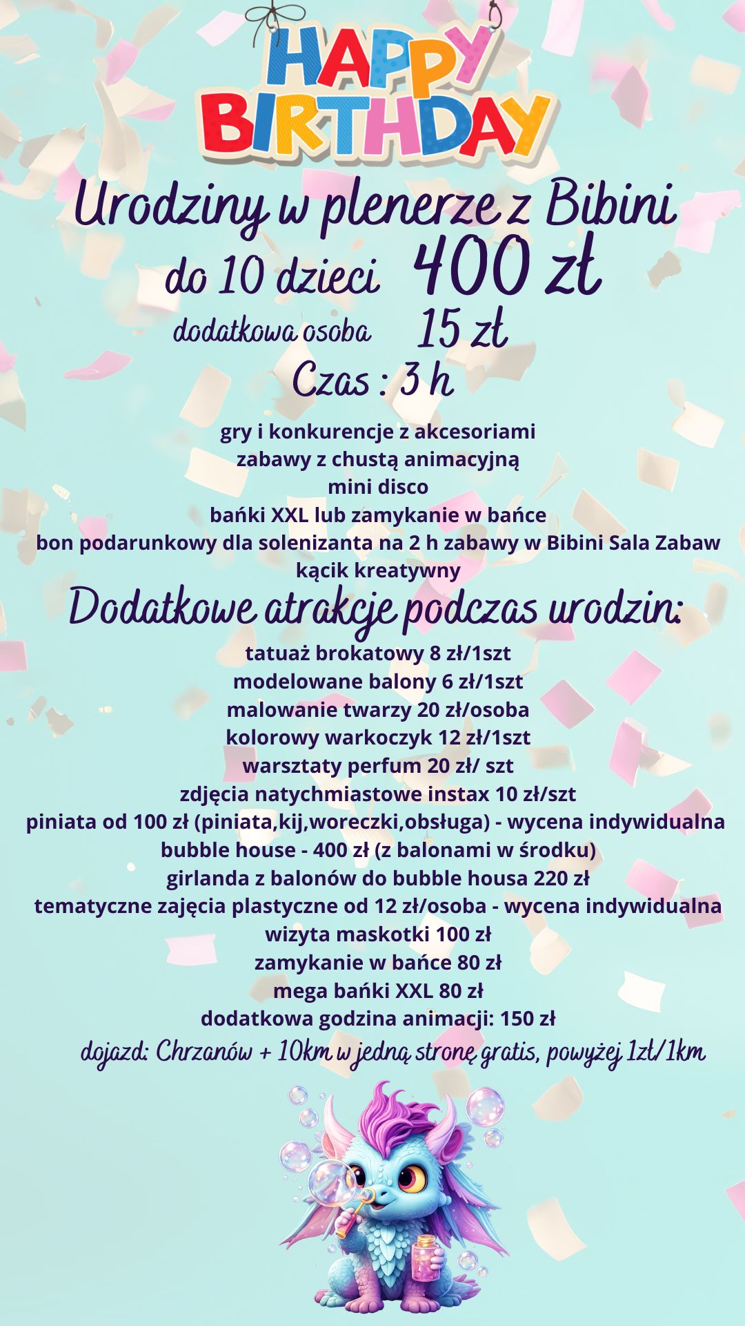 urodziny w plenerze